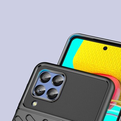 6. Thunder Case flexible armored cover for Samsung Galaxy M53 5G black