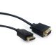 2. GEMBIRD CCP-DPM-VGAM-6 cable (D-Sub (VGA) M - DisplayPort M; 1.8m; black)
