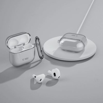 7. Tech-Protect FlexAir Case for AirPods 4 - Gray