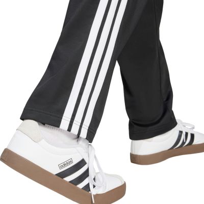6. Men's adidas 3-Stripes Tricot Regular-Fit Open Hem Pants Black JI8802