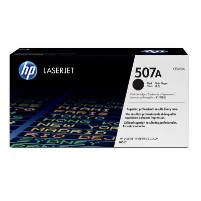 82. HP 507A Toner, HP507A=CE400A, 5500 pages Black