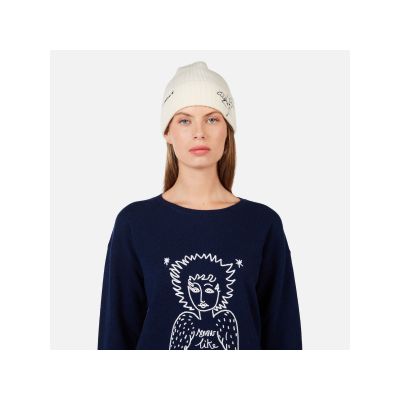 5. ROSSIGNOL W JCC SIGNAL RN women's sweater blue