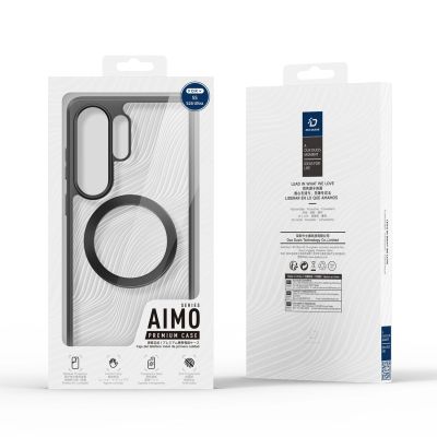 7. Dux Ducis Aimo Mag Case for Samsung S26 Ultra Compatible with MagSafe - Black