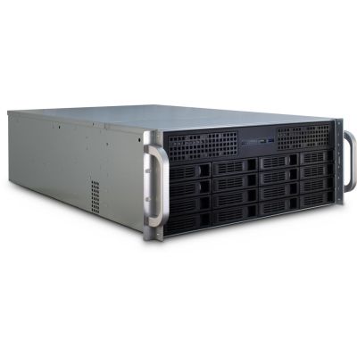 2. Inter-Tech 4U-4416L Rack Black, Silver
