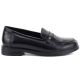 2. Women's loafers, black lords shoes, Potocki SZ12832