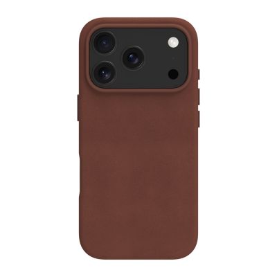 4. dbramante 1928 Roskilde MS - leather case for iPhone 17 Pro compatible with MagSafe (dark tan)