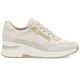4. Women's beige leather wedge sneakers Rieker N9301-60
