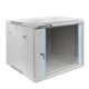 Qoltec RACK Cabinet 19" | 9U | 600 x 500 x 600 | Gray | Hanging