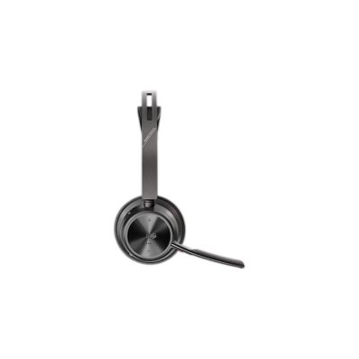 304. POLY Voyager Focus 2 Microsoft Teams Certified USB-CC Headset + USB-C/A Adapter + Charging Cradle