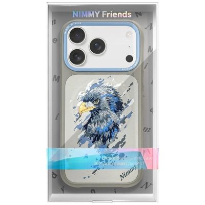7. Nimmy Eagle MagSafe Case for iPhone 17 Pro Max - Gray