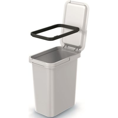 8. GARBAGE BINS 12 L SYSTEMA SORTIBOX GREY