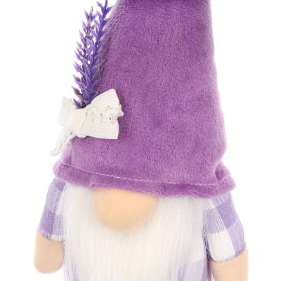 4. gnome lavender boy 20cm spring decoration