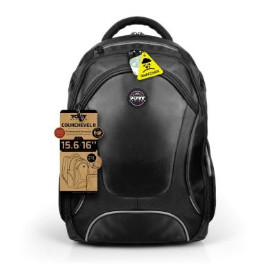 5. Port Designs Courchevel Backpack Black Nylon Hiking Backpack