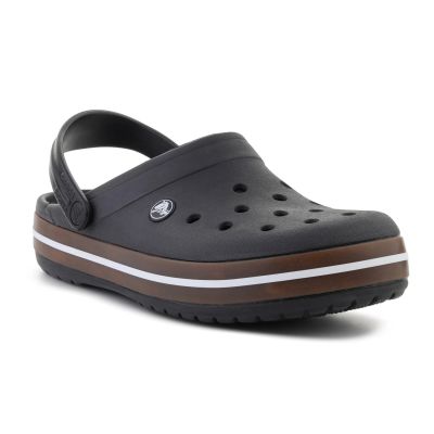CROCS CROCBAND GUM CLOG BLACK 212756-001
