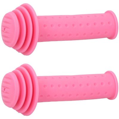 2. HANDLEBAR GRIPS 115MM DUNLOP PINK