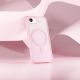 3. Puro Gradient MagSafe Silicone Case for iPhone 16e/17e - Pink