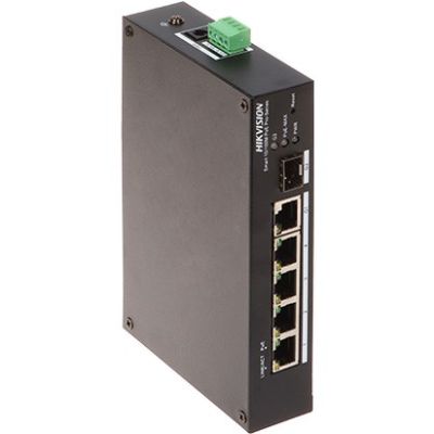 2. Hikvision DS-3T1306P-SI/HS 4 Port Fast Ethernet Smart Harsh POE Switch