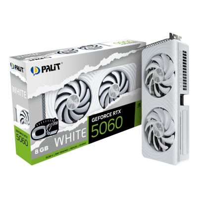 22. graphics card Palit RTX 5060 WHITE OC 8GB