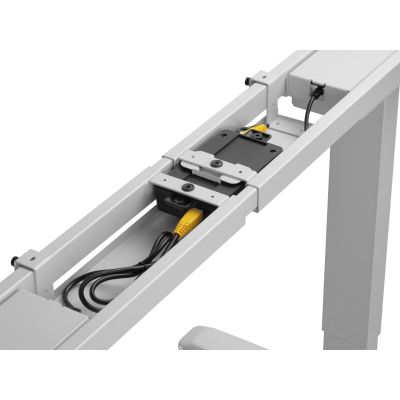 4. Equipping the desk frame with a double electric motor 125 kg gr lite