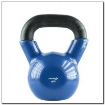 Kettlebell iron covered with vinyl HMS KNV08 BLUE