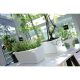 8. BALCONY FLOWER POT BOX WITH STAND RESPANA SET STONE GREY