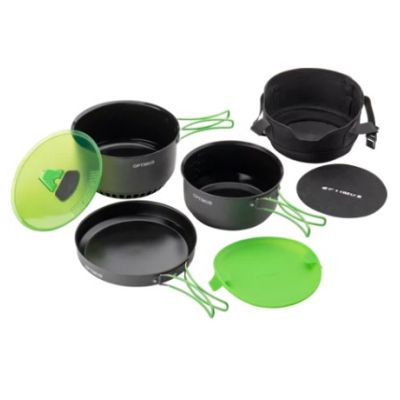 2. Optimus Terra Camp 4 Cooking Pot Set