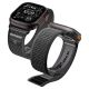 Spigen Athlex Air 2 Strap for Apple Watch 44/45/46/49mm - Black and Gray