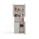 4. NEL BATHROOM COLUMN KASZMIR 1 DOOR BASKET KR SET