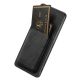 4. Samsung Galaxy A56 5G Faux Leather Case with Detachable Card Holder, MagSafe Compatible - Black