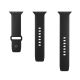 5. Puro Icon Silicone Strap for Apple Watch 38 / 40 / 41 mm - Black (2 pcs.)