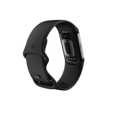 7. Fitbit Charge 6 activity tracker with silicone uendelighedsband, obsidian, Bluetooth, NFC, 37.64 g