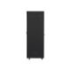4. Lanberg FF01-8837-12B Single Section Cabinet (37U; 19''; 1833 mm / 800mm / 800 mm; floor-standing; Full Glass; 800 kg; black)