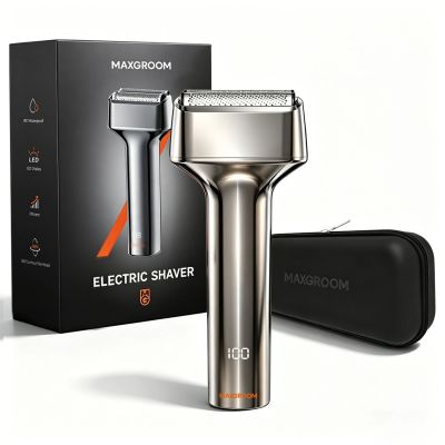 3. MAXGROOM WF-2037D foil electric shaver IPX7 - silver