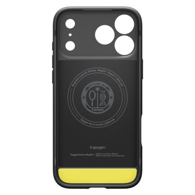 4. Spigen Rugged Armor MagSafe Case for iPhone 18 Pro Max / 17 Pro Max - Matte Black