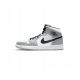 2. Men's Air Jordan 1 Mid Light Smoke Grey Shoes - 554724-092