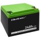 Qoltec AGM battery | 12V | 24Ah | max 360A