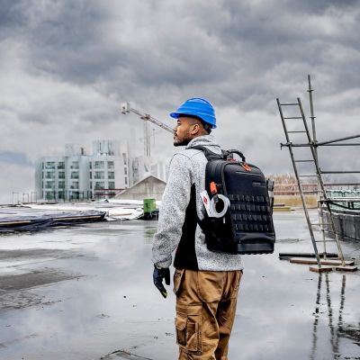 5. MODULAR X18 Tool Backpack for Electricians, 23-Piece