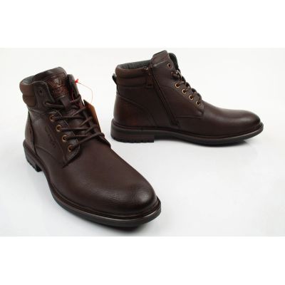 7. Wrangler men's shoes George ankle boots brown ankle boots with zipper