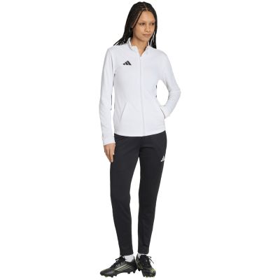 6. adidas Entrada 26 Track Women's Track Jacket, White, JZ6603