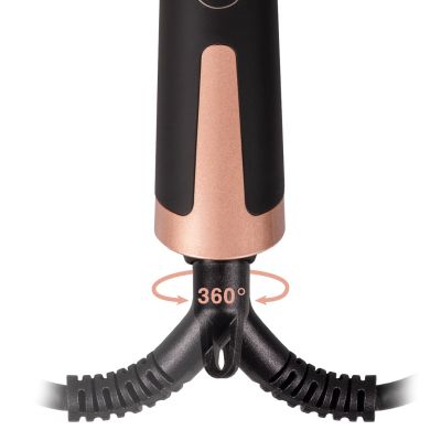 5. ELDOM HAIR CURLING IRON HS12 ZIA 45W ADJUSTMENT 120-200 DEGREES 5 PROGRAMS