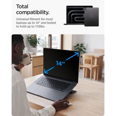 8. Spigen SlimFold LD201-S6 Laptop Stand - Gray