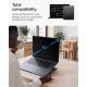 8. Spigen SlimFold LD201-S6 Laptop Stand - Gray