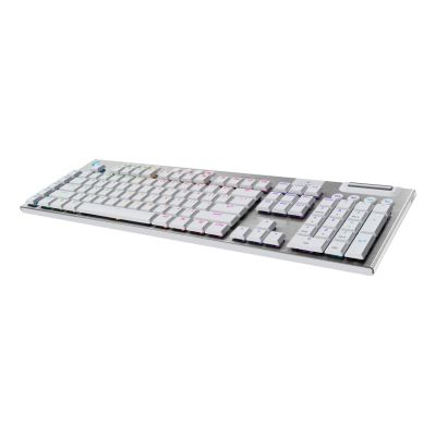 2. Logitech G G915 X Lightspeed Gaming Keyboard USB + RF Wireless + Bluetooth QWERTY American International White