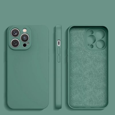 2. Silicone case for Samsung Galaxy A14 5G / Galaxy A14 silicone case green