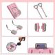 7. Extralink | Pilates Board | pink, reformer for abdominal exercises and push-ups