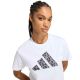 4. adidas Animal Graphic Women's T-Shirt White KT9719