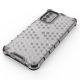 6. Honeycomb Case armor cover with TPU Bumper for Samsung Galaxy A32 5G transparent