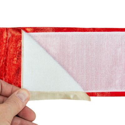 8. DOOR BOW 33x42CM RED RIBBON