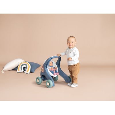 5. 3-in-1 baby walker with Little SMOBY doll