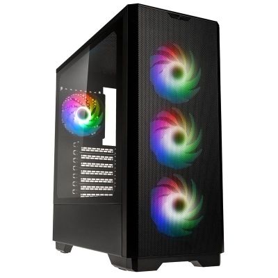 12. Kolink Unity Solar ARGB Mesh Midi Tower Black